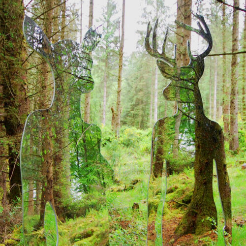 The gathering art installation at Glastonbury festival 2017 by Rob Mulholland